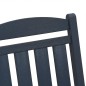 vidaXL Set di 2 sedie a dondolo da giardino blu navy 70x92x107.5 cm HDPE vidaXL Set di 2 sedie a dondolo da giardino blu navy 70x92x107.5 cm HDPE
