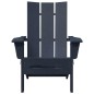 vidaXL Sedie Adirondack pieghevoli 2 pezzi Blu Navy 74.5x80.5x90 cm in HDPE vidaXL Sedie Adirondack pieghevoli 2 pezzi Blu Navy 74.5x80.5x90 cm in HDPE