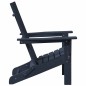 vidaXL Sedie Adirondack pieghevoli 2 pezzi Blu Navy 74.5x80.5x90 cm in HDPE vidaXL Sedie Adirondack pieghevoli 2 pezzi Blu Navy 74.5x80.5x90 cm in HDPE