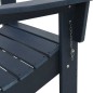 vidaXL Sedie Adirondack pieghevoli 2 pezzi Blu Navy 74.5x80.5x90 cm in HDPE vidaXL Sedie Adirondack pieghevoli 2 pezzi Blu Navy 74.5x80.5x90 cm in HDPE