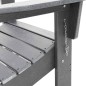 vidaXL Sedie Adirondack pieghevoli , 2 pezzi, grigio chiaro, 74,5x80,5x90 cm in HDPE. vidaXL Sedie Adirondack pieghevoli , 2 pezzi, grigio chiaro, 74,5x80,5x90 cm in HDPE.