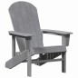 vidaXL Sedie Adirondack 2 pezzi grigio chiaro 74x82x90 cm in HDPE vidaXL Sedie Adirondack 2 pezzi grigio chiaro 74x82x90 cm in HDPE
