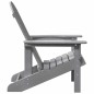 vidaXL Sedie Adirondack 2 pezzi grigio chiaro 74x82x90 cm in HDPE vidaXL Sedie Adirondack 2 pezzi grigio chiaro 74x82x90 cm in HDPE