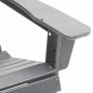 vidaXL Sedie Adirondack 2 pezzi grigio chiaro 74x82x90 cm in HDPE vidaXL Sedie Adirondack 2 pezzi grigio chiaro 74x82x90 cm in HDPE