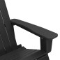 vidaXL Set Lounge da Giardino 3 pcs Nero Media 38 x 38 x 46 cm HDPE vidaXL Set Lounge da Giardino 3 pcs Nero Media 38 x 38 x 46 cm HDPE
