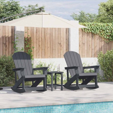 vidaXL Set Lounge da Giardino 3 pcs Grigio chiaro