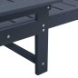 vidaXL Lettini prendisole 2 pz Blu Navy 162 x 53 x 98.5 cm HDPE