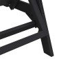 vidaXL Set di Lounge da Giardino 3 Pezzi - Nero HDPE vidaXL Set di Lounge da Giardino 3 Pezzi - Nero HDPE