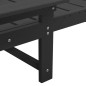 vidaXL Set di Lounge da Giardino 3 Pezzi - Nero HDPE vidaXL Set di Lounge da Giardino 3 Pezzi - Nero HDPE