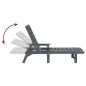 vidaXL Set di Lounge da Giardino 3 Pezzi Grigio Chiaro in HDPE vidaXL Set di Lounge da Giardino 3 Pezzi Grigio Chiaro in HDPE