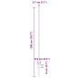 vidaXL Pannelli di recinzione 44 pcs Grigio 100 x 1.5 m vidaXL Pannelli di recinzione 44 pcs Grigio 100 x 1.5 m