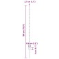 vidaXL Pali per Recinzione 44 pcs Argento 50 x 1.4 m Acciaio zincato vidaXL Pali per Recinzione 44 pcs Argento 50 x 1.4 m Acciaio zincato