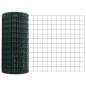 vidaXL Recinzione Euro con 5 Pali a U Verde 0.4x10 m Acciaio vidaXL Recinzione Euro con 5 Pali a U Verde 0.4x10 m Acciaio