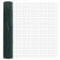 vidaXL Recinzione Euro con 5 Pali U Verde 1.6x10 m Acciaio vidaXL Recinzione Euro con 5 Pali U Verde 1.6x10 m Acciaio