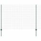 vidaXL Recinzione Euro con 5 Post U Verde 1.6x10 m in Acciaio vidaXL Recinzione Euro con 5 Post U Verde 1.6x10 m in Acciaio