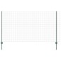 vidaXL Recinzione Euro con 5 Posti U Verde 1.4x10 m Acciaio vidaXL Recinzione Euro con 5 Posti U Verde 1.4x10 m Acciaio