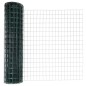 vidaXL Recinzione Euro con 5 Post U Verde 1.4x10 m Acciaio vidaXL Recinzione Euro con 5 Post U Verde 1.4x10 m Acciaio