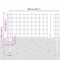 vidaXL Recinzione Euro con 5 Pali a U Verde 0.6x10 m Acciaio vidaXL Recinzione Euro con 5 Pali a U Verde 0.6x10 m Acciaio
