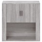 vidaXL Mobile Pensile Grigio Sonoma 80x33x80 cm in Legno Multistrato vidaXL Mobile Pensile Grigio Sonoma 80x33x80 cm in Legno Multistrato