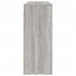 vidaXL Mobile Pensile Grigio Sonoma 80x33x80 cm in Legno Multistrato vidaXL Mobile Pensile Grigio Sonoma 80x33x80 cm in Legno Multistrato