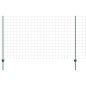 vidaXL Recinzione Euro con 5 Pali Verde 1,4x10 m Acciaio vidaXL Recinzione Euro con 5 Pali Verde 1,4x10 m Acciaio