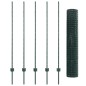 vidaXL Recinzione Euro con 5 Pali Verde 1,4x10 m Acciaio vidaXL Recinzione Euro con 5 Pali Verde 1,4x10 m Acciaio