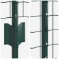 vidaXL Recinzione Euro con 5 Pali Verde 1,4x10 m Acciaio vidaXL Recinzione Euro con 5 Pali Verde 1,4x10 m Acciaio