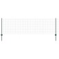 vidaXL Recinzione Euro con 11 Paletti Verdi 0,8x25 m Acciaio