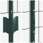 vidaXL Recinzione Euro con 11 Postazioni Verde 1x25 m Acciaio vidaXL Recinzione Euro con 11 Postazioni Verde 1x25 m Acciaio