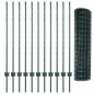 vidaXL Recinzione Euro con 11 pali U Verde 1,2x25 m Acciaio vidaXL Recinzione Euro con 11 pali U Verde 1,2x25 m Acciaio