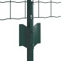 vidaXL Recinzione Euro con 22 pali verdi 0,4x50 m in acciaio vidaXL Recinzione Euro con 22 pali verdi 0,4x50 m in acciaio