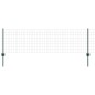 vidaXL vitaXL Recinzione Euro con 22 Posti Verde 0,6x50 m Acciaio vidaXL vitaXL Recinzione Euro con 22 Posti Verde 0,6x50 m Acciaio