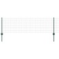 vidaXL Recinzione Euro con 22 pali verdi 0,6x50 m in Acciaio vidaXL Recinzione Euro con 22 pali verdi 0,6x50 m in Acciaio