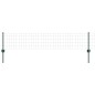 vidaXL Recinzione Euro con 11 Post in U Verde 0,4x25 m Acciaio vidaXL Recinzione Euro con 11 Post in U Verde 0,4x25 m Acciaio