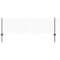 vidaXL Recinzione Euro con 22 Poste U Verde 0.6x50 m Acciaio vidaXL Recinzione Euro con 22 Poste U Verde 0.6x50 m Acciaio