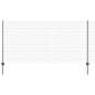 vidaXL Recinzione Euro con 10 Post Grey 1,2x10 m Acciaio