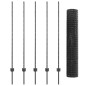 vidaXL Recinzione Euro con 10 Post in Grigio 1,4x10 m Acciaio vidaXL Recinzione Euro con 10 Post in Grigio 1,4x10 m Acciaio
