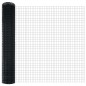 vidaXL Euro Fence con 10 pali U Grigio 1,6x10 m Acciaio vidaXL Euro Fence con 10 pali U Grigio 1,6x10 m Acciaio