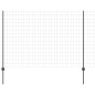 vidaXL Recinzione Euro con 10 U-Pali Grigia 1.6x10 m in Acciaio vidaXL Recinzione Euro con 10 U-Pali Grigia 1.6x10 m in Acciaio