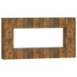 Set Mobili Porta TV 8pz Rovere Fumo in Legno Multistrato Set Mobili Porta TV 8pz Rovere Fumo in Legno Multistrato