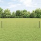 vidaXL Recinzione Euro con 5 Pali Grigi 0.4x10 m in Acciaio vidaXL Recinzione Euro con 5 Pali Grigi 0.4x10 m in Acciaio