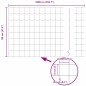 vidaXL Euro Fence con 5 post in U Grigio 0,8x10 m Acciaio vidaXL Euro Fence con 5 post in U Grigio 0,8x10 m Acciaio