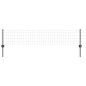 vidaXL Recinzione Euro con 11 Post Grey 0,4x25 m Acciaio