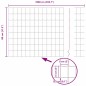 vidaXL Recinzione Euro con 5 pali U Argento 0,8x10 m Acciaio vidaXL Recinzione Euro con 5 pali U Argento 0,8x10 m Acciaio