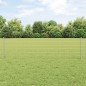 vidaXL Euro Fence con 11 Postazioni Silver 0,6x25 m Acciaio vidaXL Euro Fence con 11 Postazioni Silver 0,6x25 m Acciaio