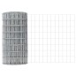vidaXL Euro Fence con 11 Postazioni Silver 0,6x25 m Acciaio vidaXL Euro Fence con 11 Postazioni Silver 0,6x25 m Acciaio