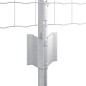 vidaXL Recinzione Euro con 22 Pali Argento 0,4x50 m Acciaio vidaXL Recinzione Euro con 22 Pali Argento 0,4x50 m Acciaio