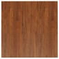 Piano Tavolo Quadrato Marrone Scuro 80x80x2,5cm Rovere Trattato Piano Tavolo Quadrato Marrone Scuro 80x80x2,5cm Rovere Trattato