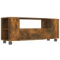 Mobile Porta TV Rovere Fumo 120x35x48 cm in Legno Multistrato Mobile Porta TV Rovere Fumo 120x35x48 cm in Legno Multistrato