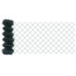 vidaXL Recinzione a Maglie con 10 Post U Verde 0.8x10 m Acciaio vidaXL Recinzione a Maglie con 10 Post U Verde 0.8x10 m Acciaio
